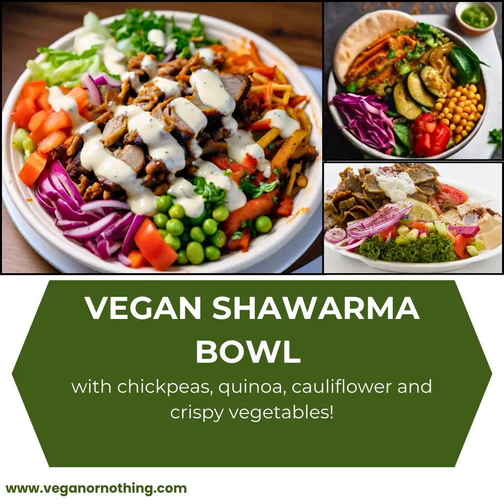 vegan shawarma bowl