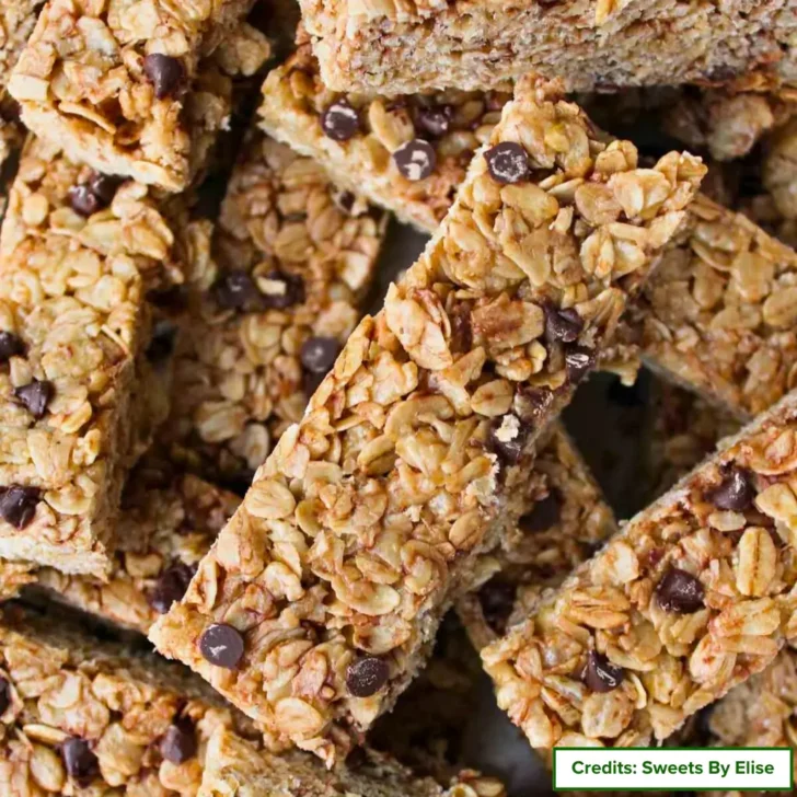 Homemade Vegan Nut Free Granola Bars